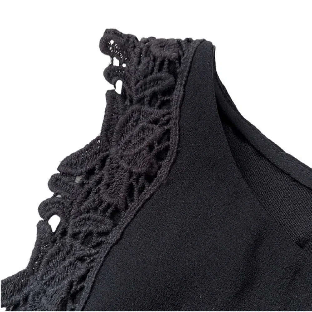 EUC Wilfred / Aritzia Black A-Line Dress Size 2 - Picture 3 of 10